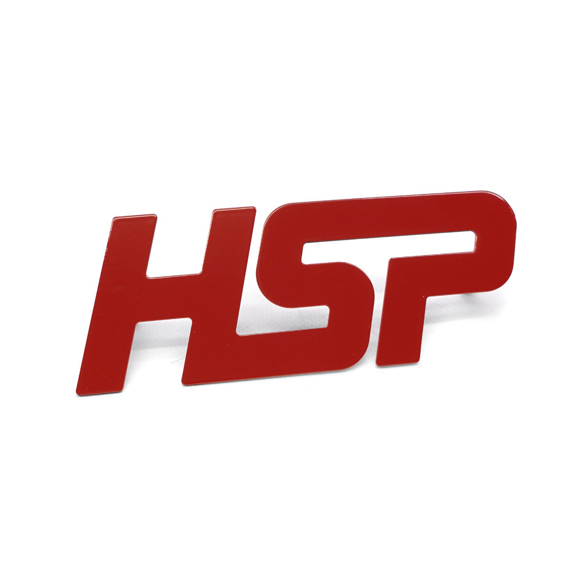 Universal Grill Badge-Flag Red HSP Diesel - HSP Diesel