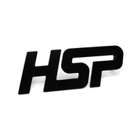 Universal Grill Badge-Silk Satin Black HSP Diesel - HSP Diesel