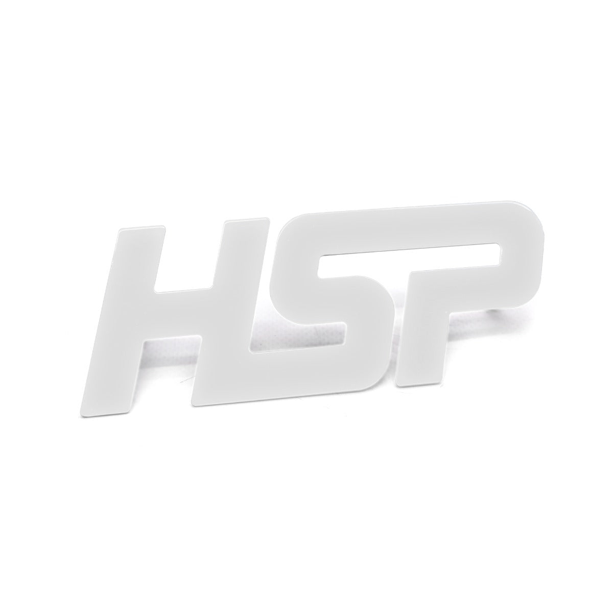 Universal Grill Badge-Polar White HSP Diesel - HSP Diesel