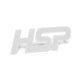 Universal Grill Badge-Polar White HSP Diesel - HSP Diesel