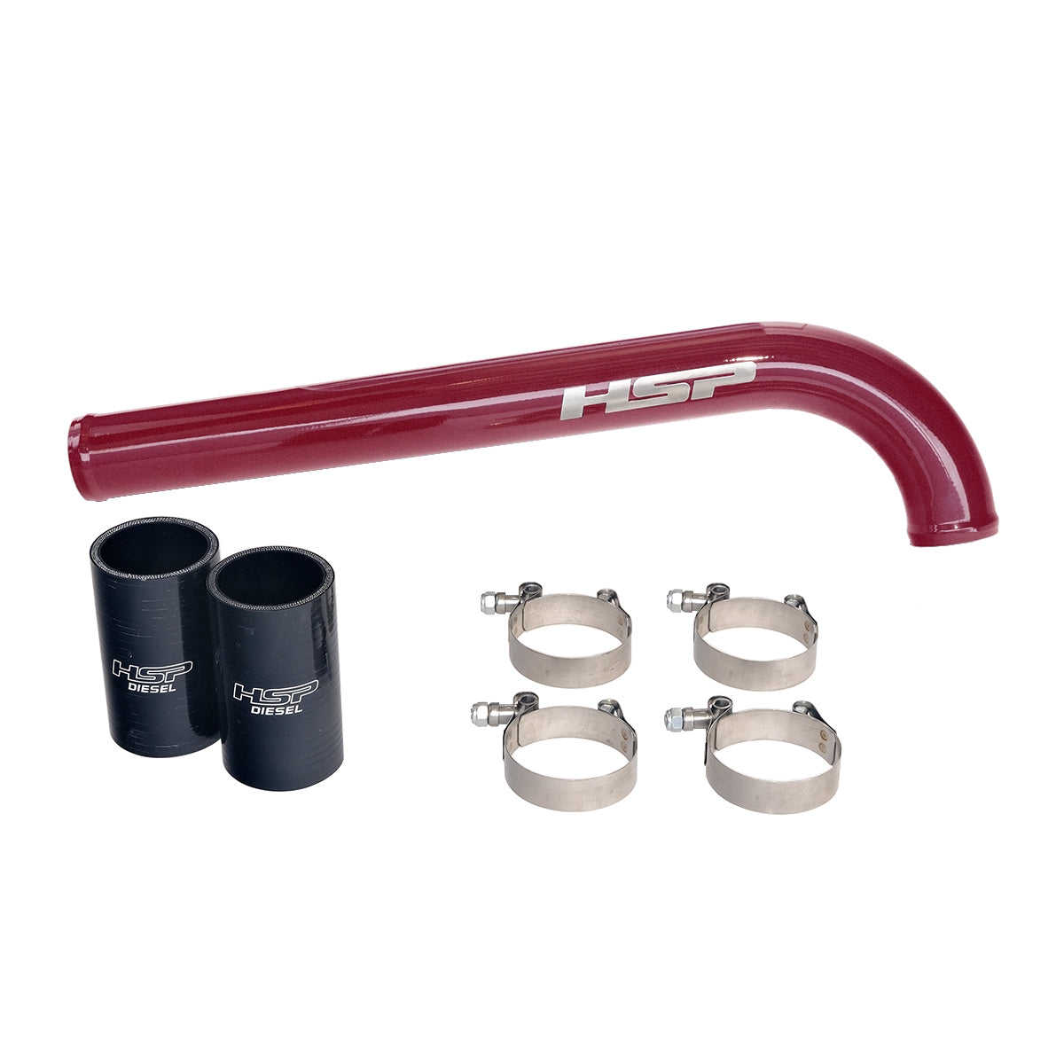Upper Coolant Tube For 19-22 Dodge Cummins 5th Gen 6.7L-Illusion Cherry HSP Diesel - HSP Diesel