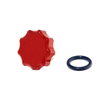 01-16 Chevrolet/GMC Billet Oil Fill Cap For Factory Filler Neck Flag Red HSP Diesel - HSP Diesel
