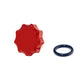 01-16 Chevrolet/GMC Billet Oil Fill Cap For Factory Filler Neck Flag Red HSP Diesel - HSP Diesel