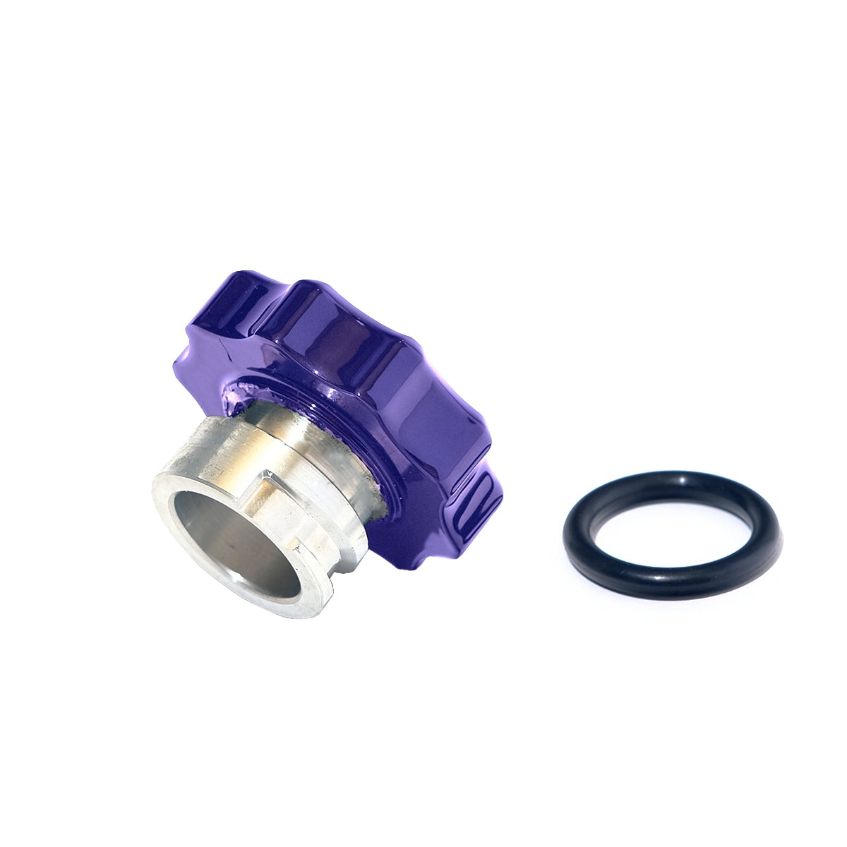 01-16 Chevrolet/GMC Billet Oil Fill Cap For Factory Filler Neck Illusion Purple HSP Diesel