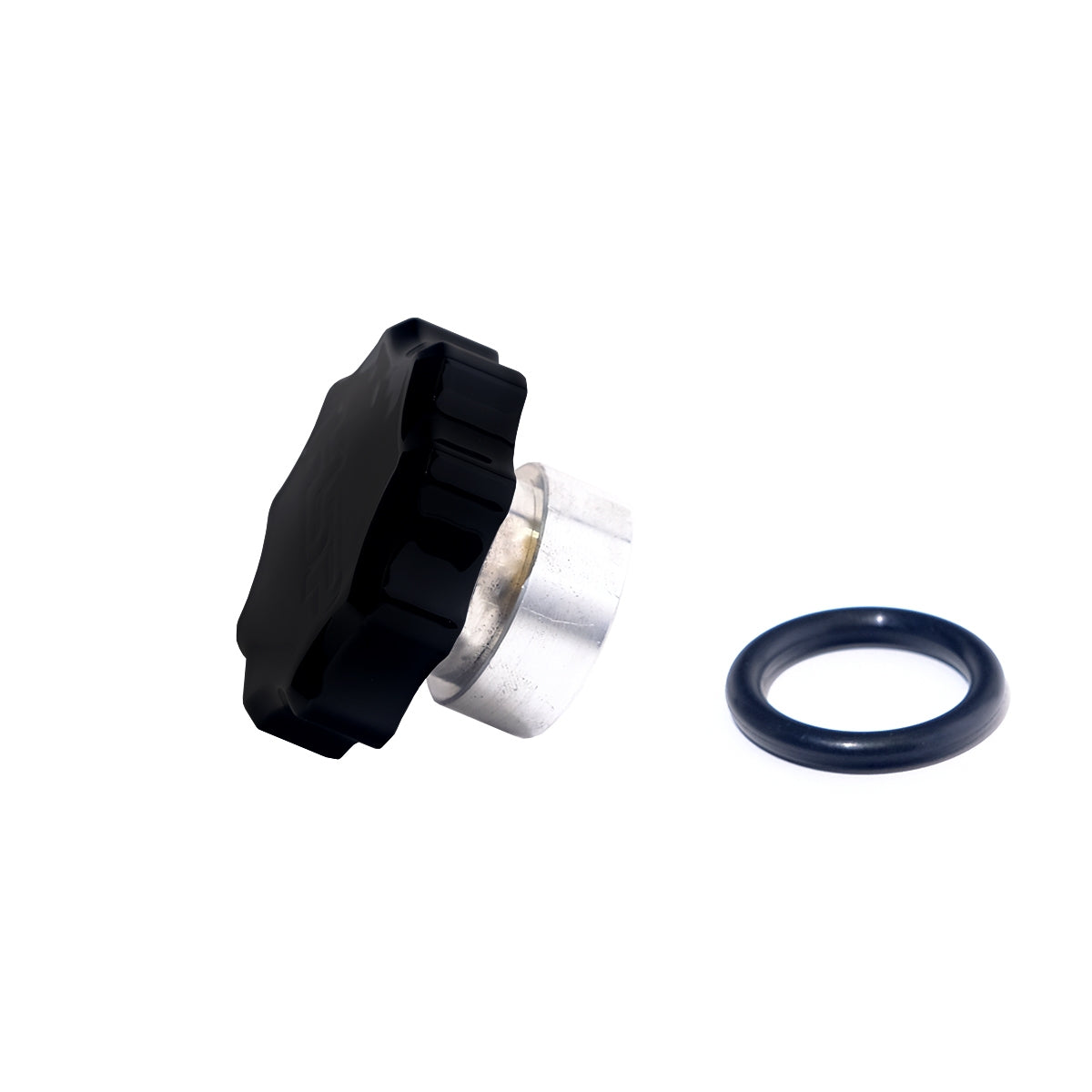 01-16 Chevrolet/GMC Billet Oil Fill Cap For Factory Filler Neck Silk Satin Black HSP Diesel