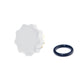 01-16 Chevrolet/GMC Billet Oil Fill Cap For Factory Filler Neck Polar White HSP Diesel - HSP Diesel