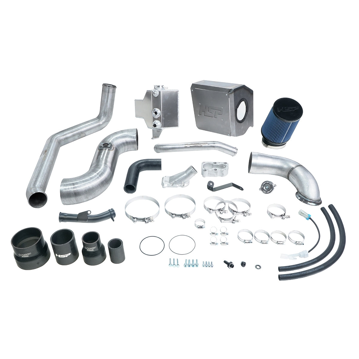 Deluxe No Bridge/Cold Side Bundle Kit For 2006-2007 Chevrolet/GMC-Raw HSP Diesel - HSP Diesel