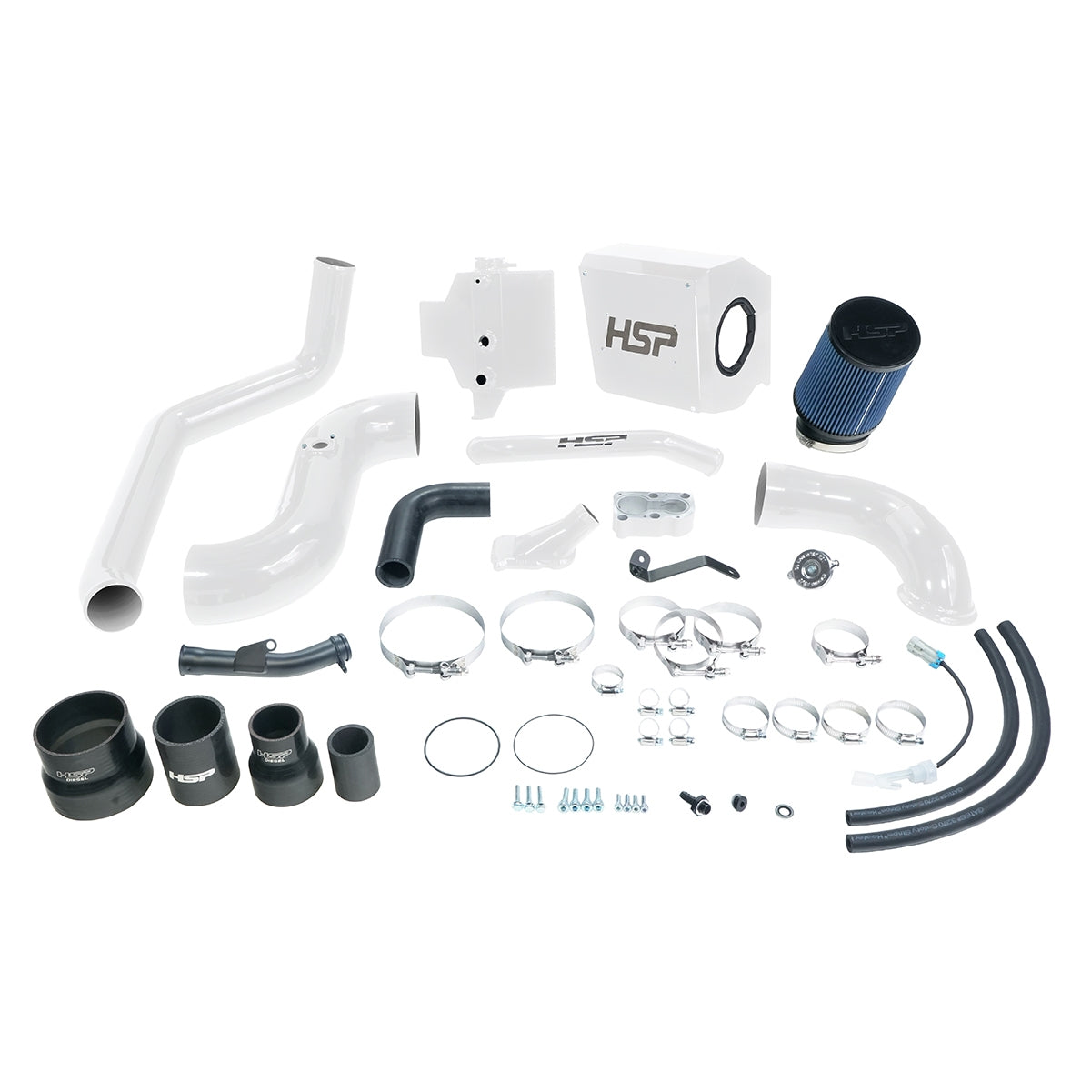 Deluxe No Bridge/Cold Side Bundle Kit For 2006-2007 Chevrolet/GMC-Polar White HSP Diesel - HSP Diesel