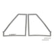 07.5-14 Chevrolet And GMC 2500 And 3500 Hood Mirror Raw HSP Diesel - HSP Diesel