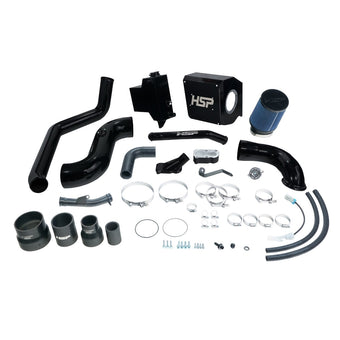 compare product Deluxe No Bridge/Cold Side Bundle Kit For 2007.5-2010 Chevrolet/GMC-Silk Satin Black HSP Diesel