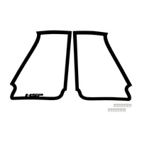15-16 GMC 2500 And 3500 Hood Mirror Silk Satin Black HSP Diesel - HSP Diesel