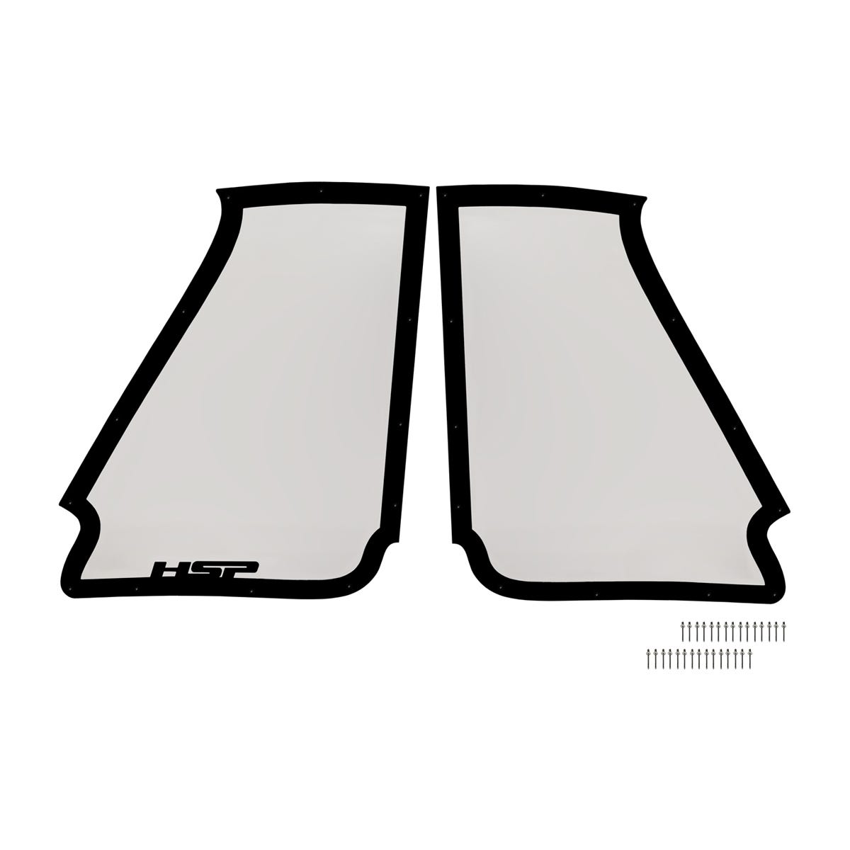 15-16 GMC 2500 And 3500 Hood Mirror Silk Satin Black HSP Diesel