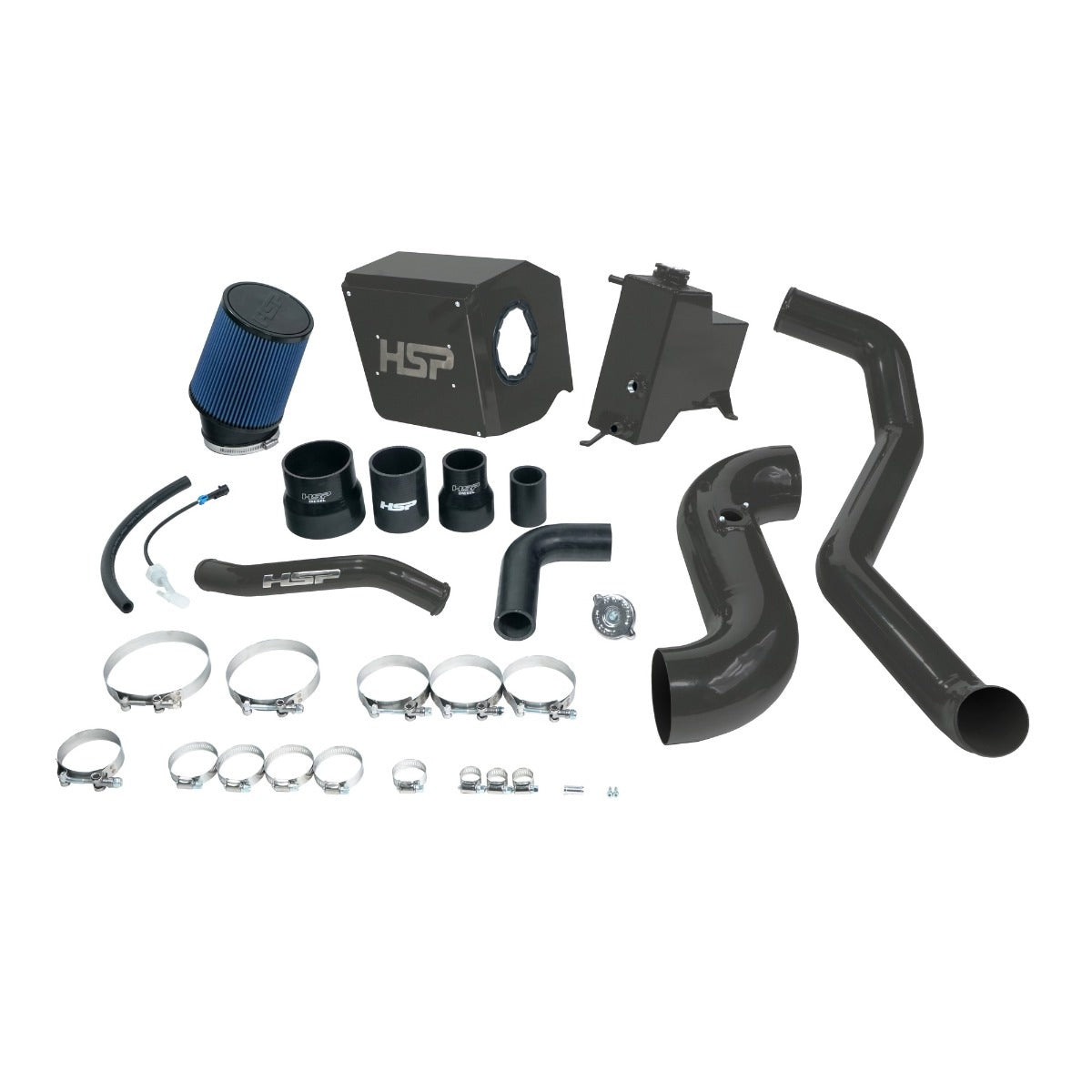 Deluxe No Bridge/Cold Side Bundle Kit For 2011-2012 Chevrolet/GMC-Kingsport Grey HSP Diesel