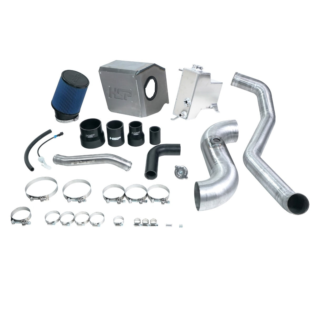 Deluxe No Bridge/Cold Side Bundle Kit For 2011-2012 Chevrolet/GMC-Raw HSP Diesel - HSP Diesel