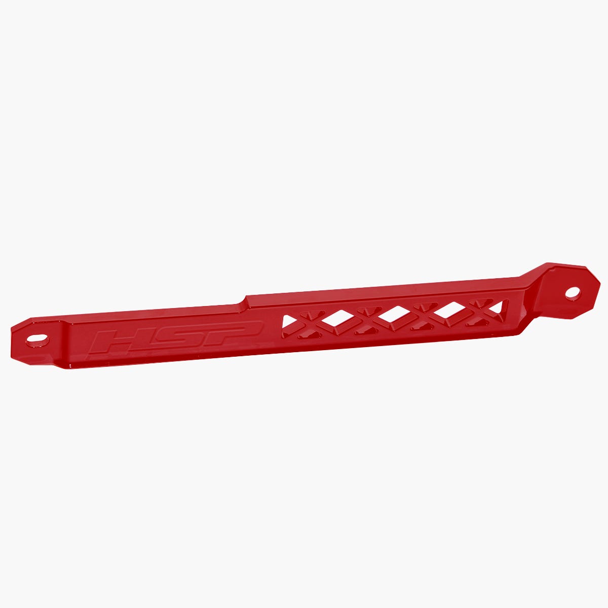 2020-2024 Chevrolet/GMC L5P Duramax Billet Driver Battery Hold Down Bracket Flag Red HSP Diesel