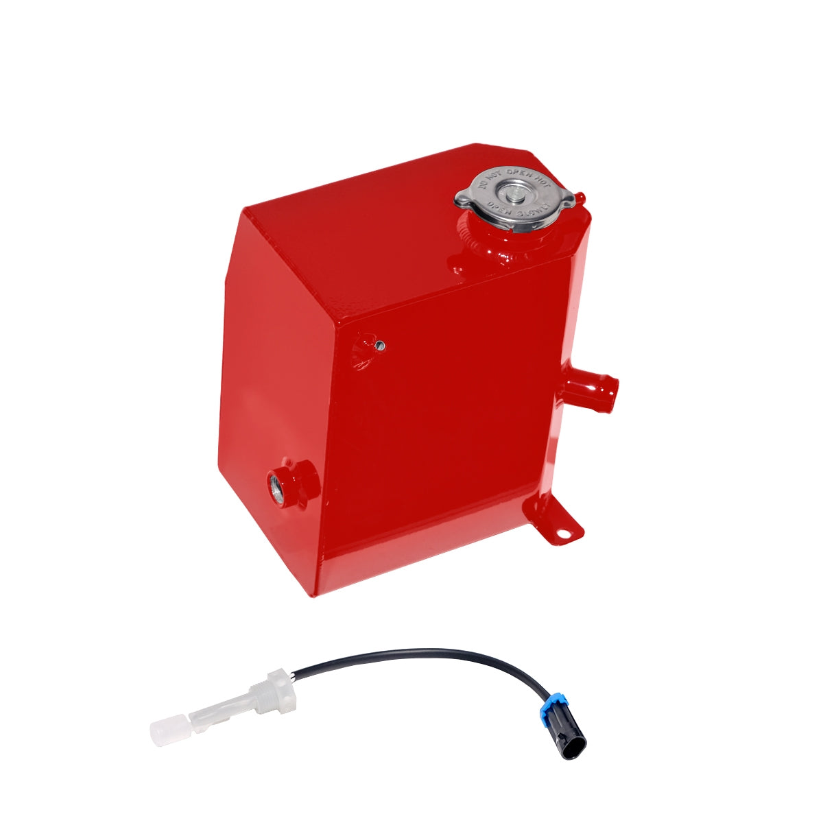 17-19 Chevrolet/GMC L5P Factory Replacement Coolant Tank Flag Red HSP Diesel - HSP Diesel
