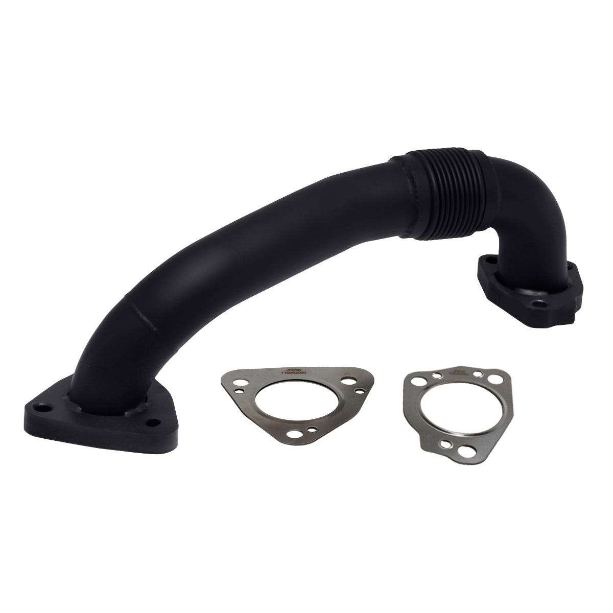 2in Replacement Driver Side Up-Pipe For 2017-2026 Silverado/Sierra 2500/3500 HD L5P Duramax Ceramic HSP Diesel - HSP Diesel
