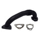 2in Replacement Driver Side Up-Pipe For 2017-2026 Silverado/Sierra 2500/3500 HD L5P Duramax Ceramic HSP Diesel - HSP Diesel