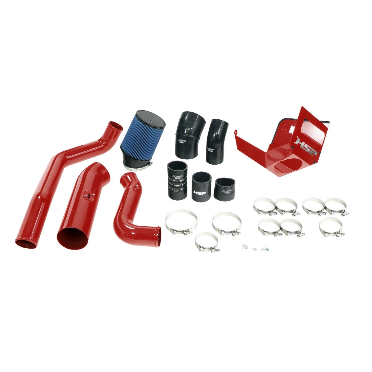 MAX AIR FLOW Bundle Kit For 2017-2019 Chevrolet/GMC-Flag Red HSP Diesel
