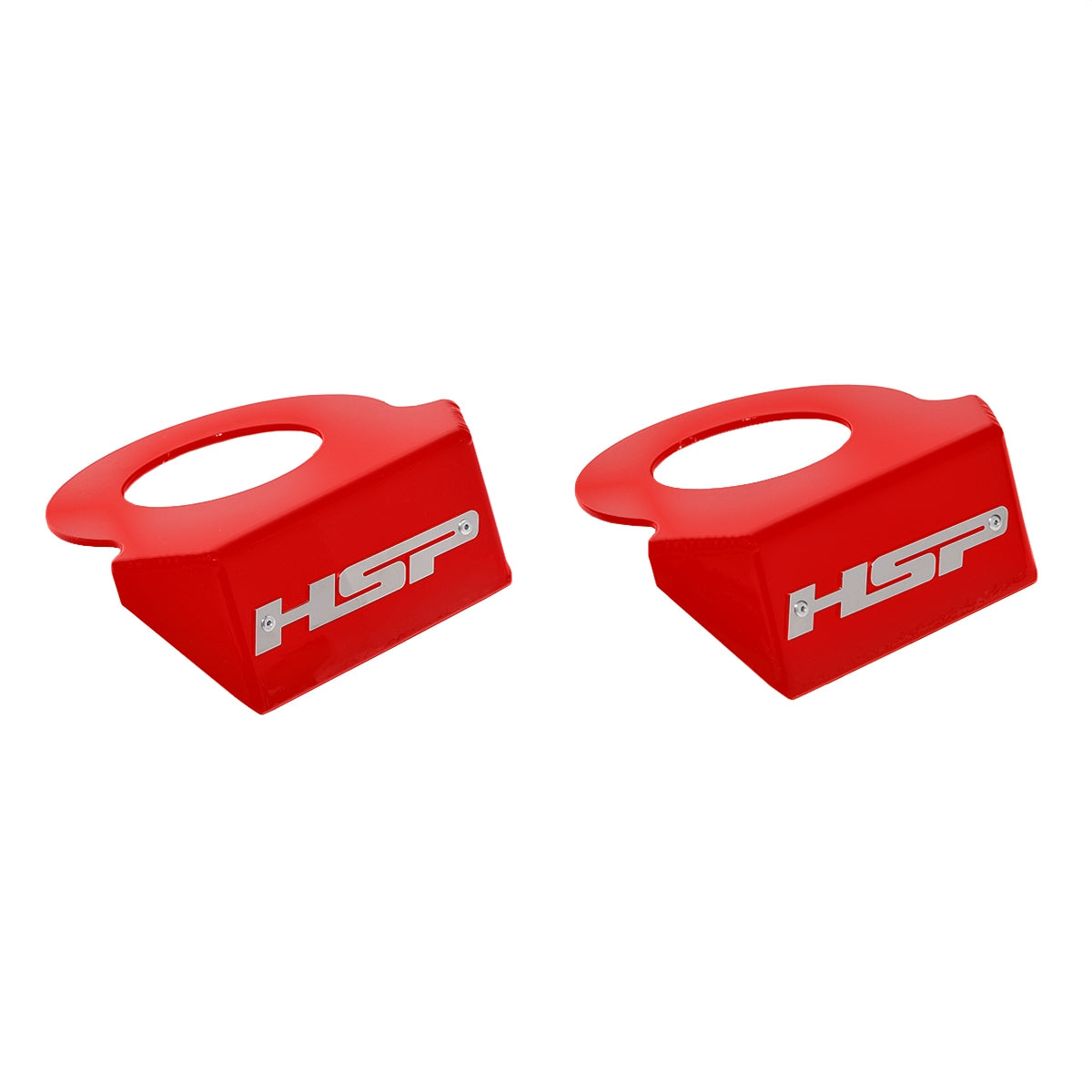 Coil Spring Show Plate For 06-22 Ford Powerstroke-Flag Red HSP Diesel - HSP Diesel
