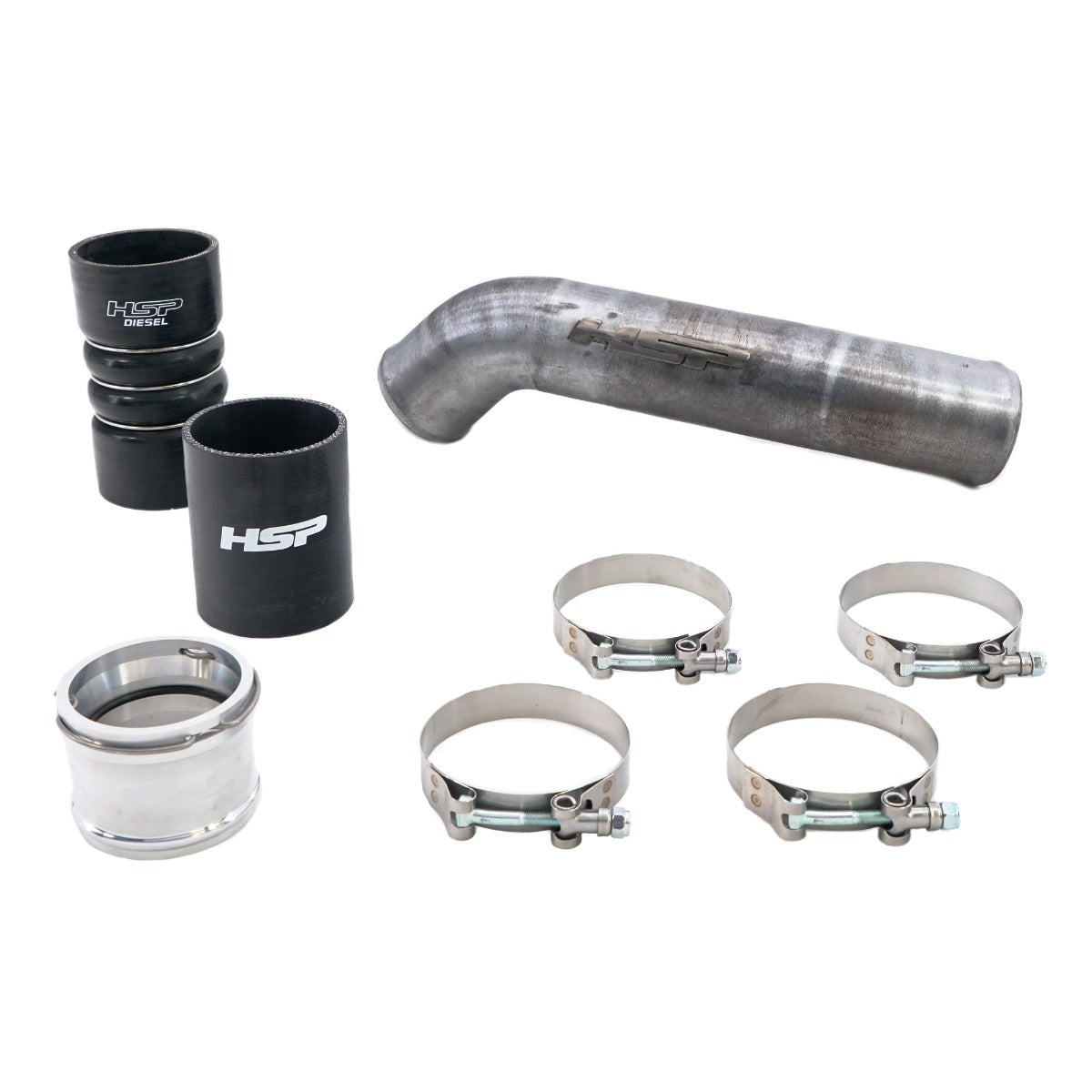 Replacement Hot Side Tube For 2011-2022 Ford Powerstroke F250/350 6.7L-Raw HSP Diesel