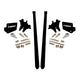 Traction Bars For 2011-2017 Ford Powerstroke 6.7L F250 F350 SRW (CCLB)-Silk Satin Black HSP Diesel - HSP Diesel