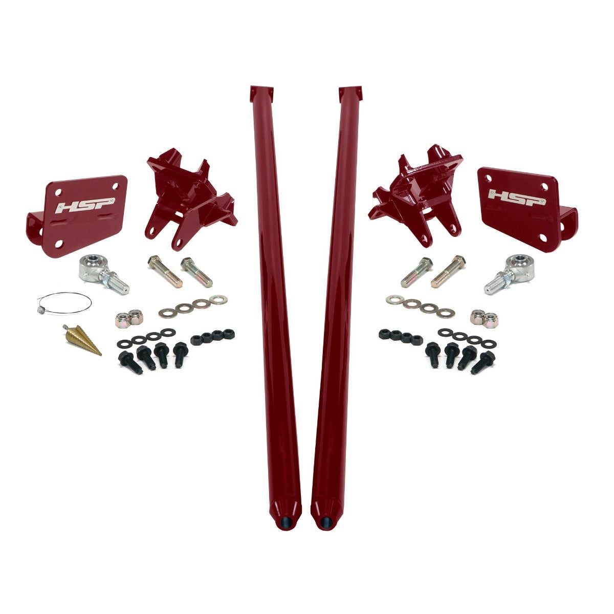 Traction Bars For 2011-2017 Ford Powerstroke 6.7L F350 DRW (RCLB)-Illusion Cherry HSP Diesel