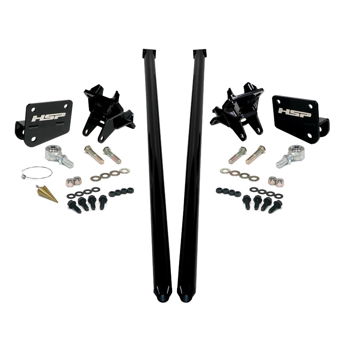 Traction Bars For 2011-2017 Ford Powerstroke 6.7L F350 DRW (ECLB,CCSB)-Ink Black HSP Diesel - HSP Diesel
