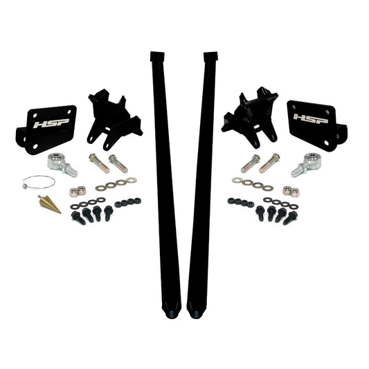 Traction Bars For 2011-2017 Ford Powerstroke 6.7L F350 DRW (ECLB,CCSB)-Silk Satin Black HSP Diesel