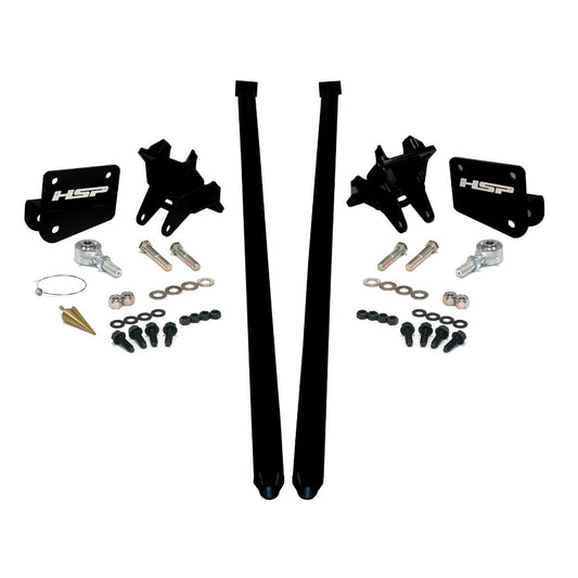 Traction Bars For 2011-2017 Ford Powerstroke 6.7L F350 DRW (CCLB)-Silk Satin Black HSP Diesel HSP Diesel