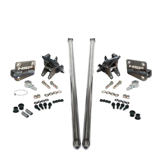 Traction Bars For 2017.5-2022 Ford Powerstroke 6.7L F350 SRW (RCLB)-Raw HSP Diesel - HSP Diesel