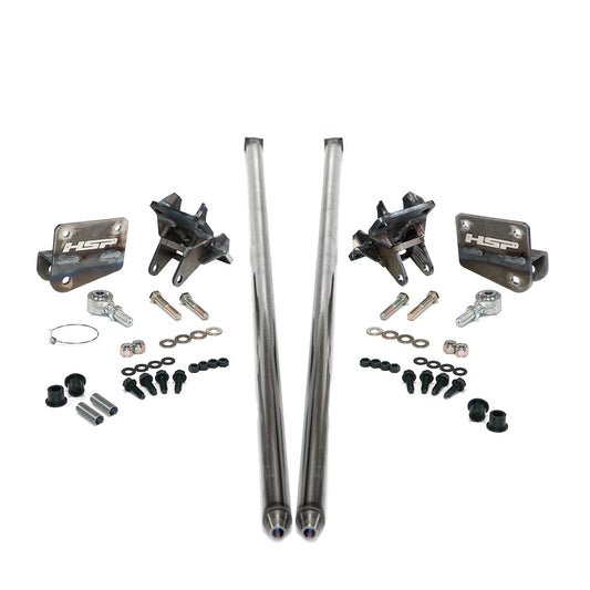 Traction Bars For 2017.5-2022 Ford Powerstroke 6.7L F350 SRW (ECLB,CCSB)-Raw HSP Diesel