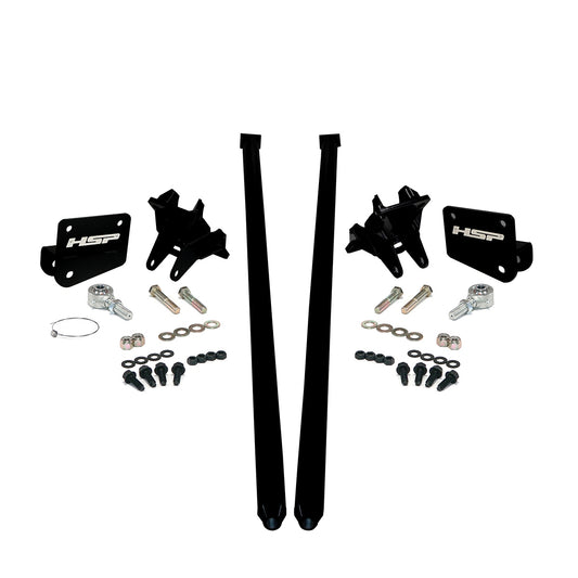 Traction Bars For 2017.5-2022 Ford Powerstroke 6.7L F350 SRW (ECLB,CCSB)-Silk Satin Black HSP Diesel - HSP Diesel