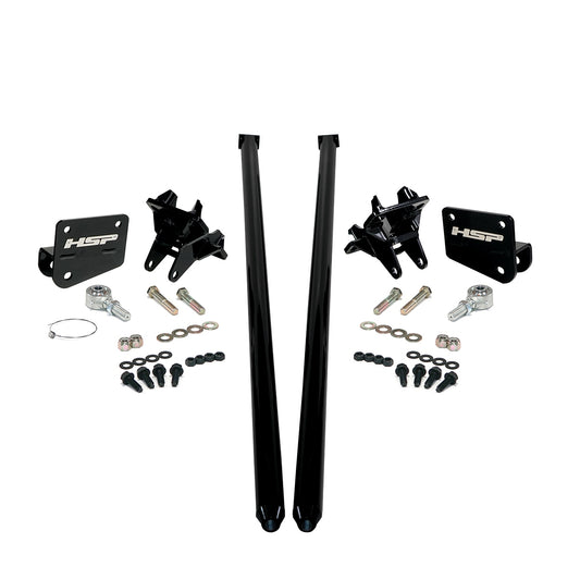Traction Bars For 2017.5-2022 Ford Powerstroke 6.7L F350 SRW (CCLB)-Ink Black HSP Diesel