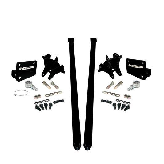 Traction Bars For 2017.5-2022 Ford Powerstroke 6.7L F350 SRW (CCLB)-Silk Satin Black HSP Diesel HSP Diesel