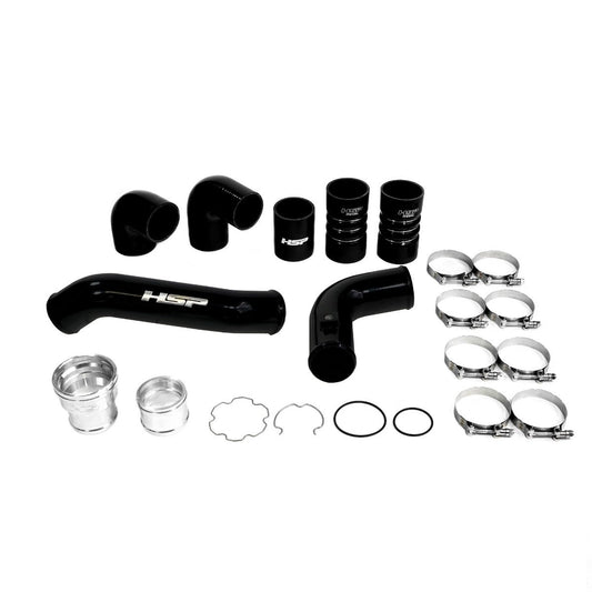 Intercooler Bundle Kit For 2011-2022 Ford Powerstroke F250/350 6.7L-Silk Satin Black HSP Diesel