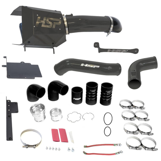 Intake And Intercooler Bundle Kit For 17-19 Ford Powerstroke F250/350 6.7L-Kingsport Grey HSP Diesel - HSP Diesel