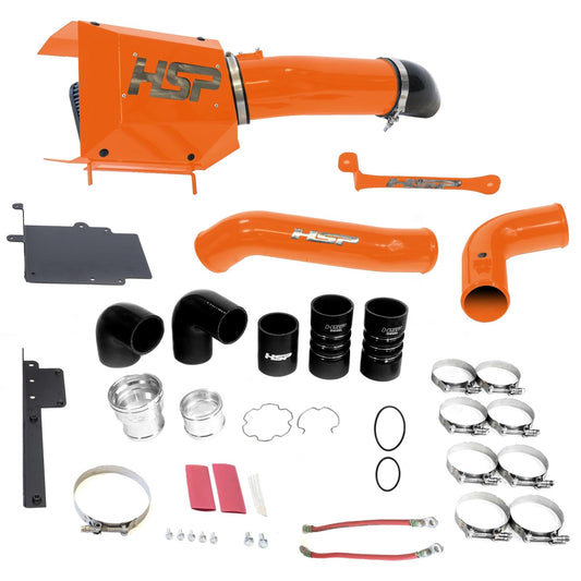 Intake And Intercooler Bundle Kit For 17-19 Ford Powerstroke F250/350 6.7L-M And M Orange HSP Diesel - HSP Diesel