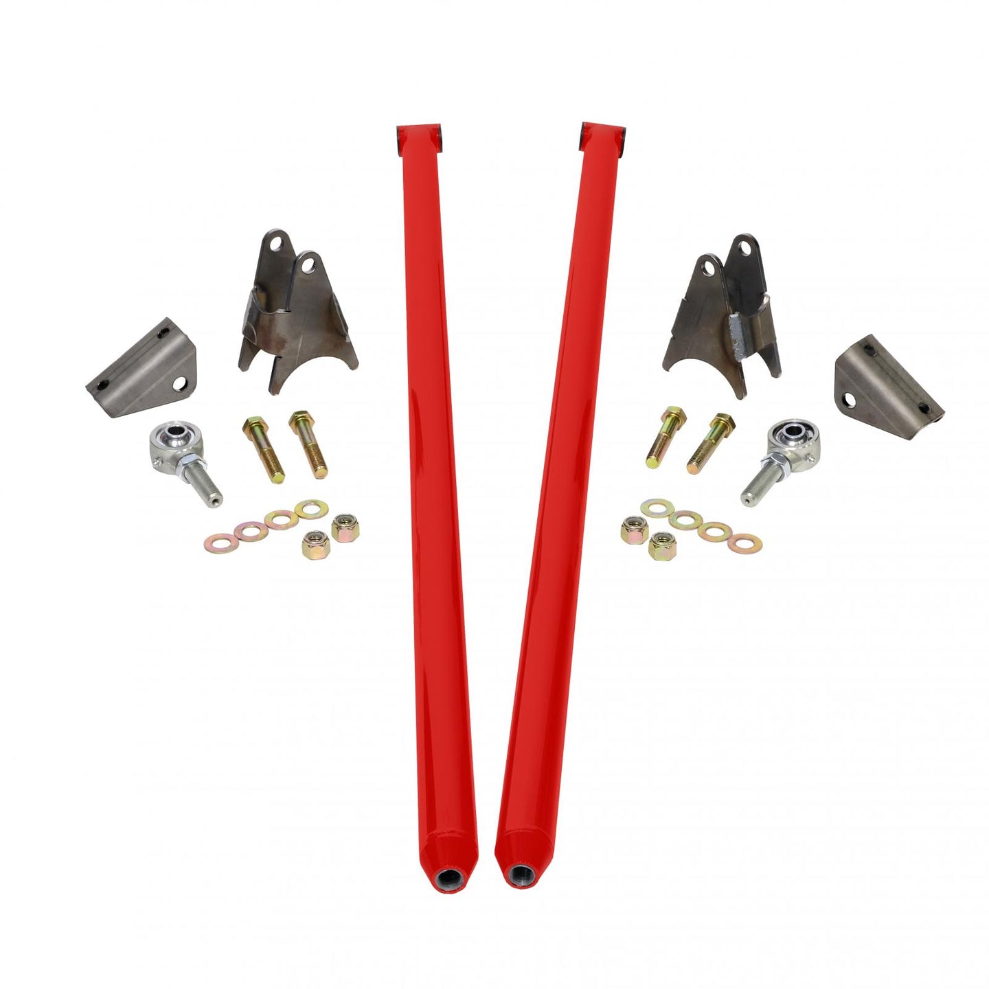 70 Inch Universal Traction Bars For Offset Leafspring 4 Inch Axle-Flag Red HSP Diesel - HSP Diesel