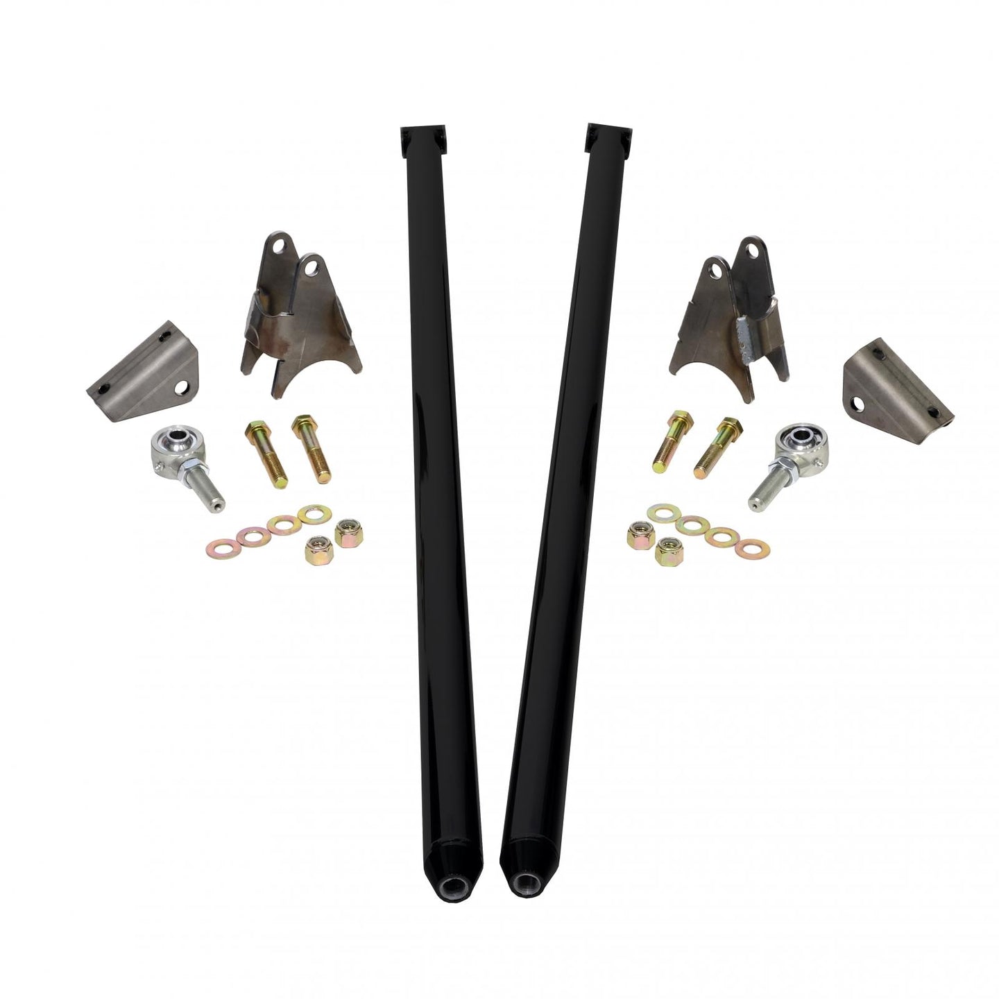 70 Inch Universal Traction Bars For Offset Leafspring 4 Inch Axle-Silk Satin Black HSP Diesel - HSP Diesel