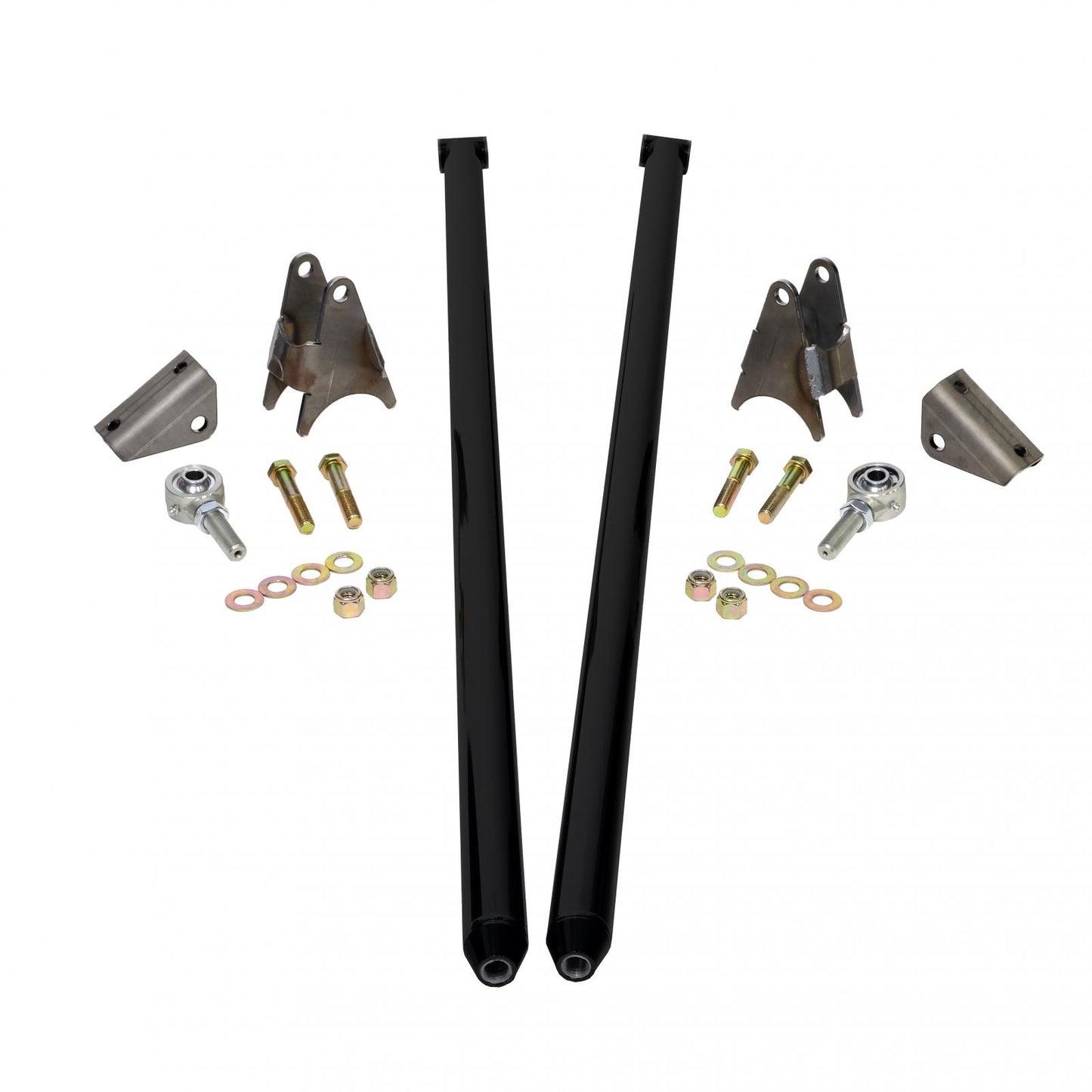 70 Inch Universal Traction Bars For Offset Leafspring 4 Inch Axle-Silk Satin Black HSP Diesel - HSP Diesel