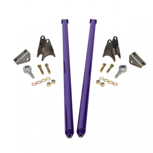 80 Inch Universal Traction Bars For Offset Leafspring 4 Inch Axle-Illusion Purple HSP Diesel - HSP Diesel