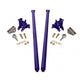 77 Inch Universal Traction Bars For Inline Leafspring 4 Inch Axle-Illusion Purple HSP Diesel - HSP Diesel