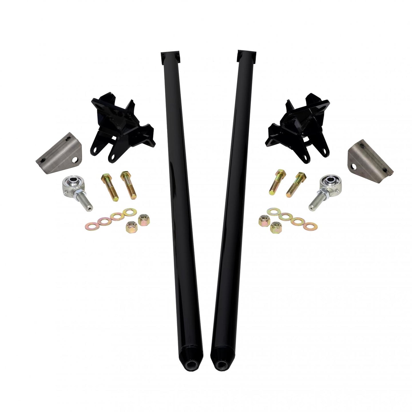 80 Inch Universal Traction Bars For Inline Leafspring 4 Inch Axle-Silk Satin Black HSP Diesel - HSP Diesel