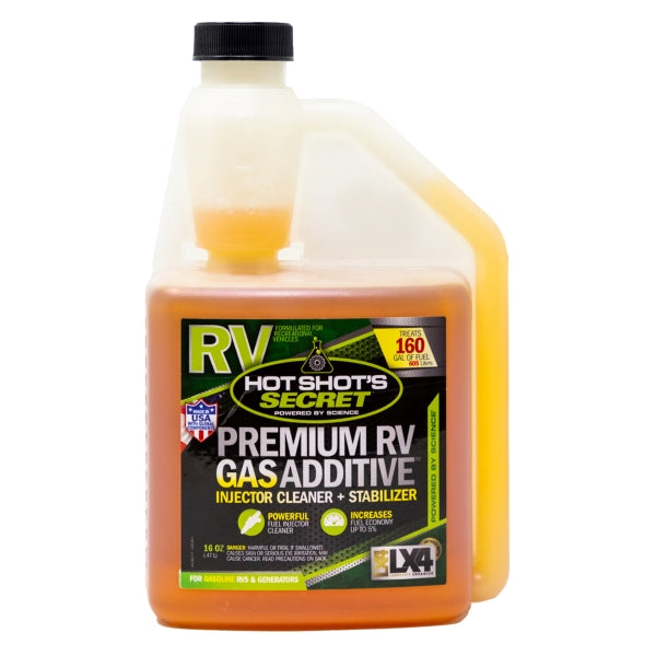 Hot Shot's Secret PREMIUM RV GAS ADDITIVE - TAMELESS PERFORMANCE