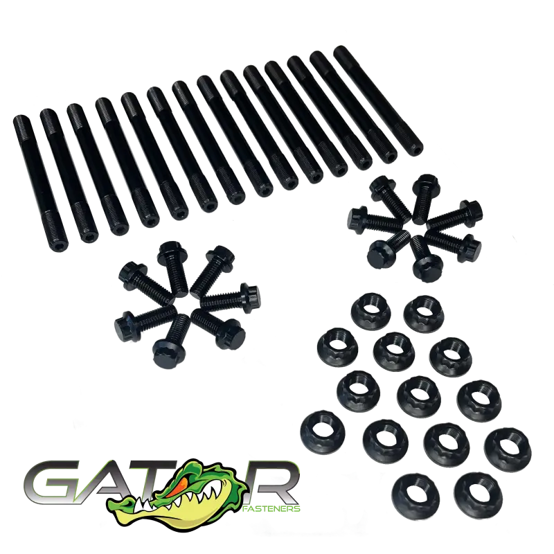 Heavy Duty Main Stud Kit for Dodge (07-25) 6.7L Cummins Diesel w/ Factory Girdle Gator Fasteners Gator Fasteners