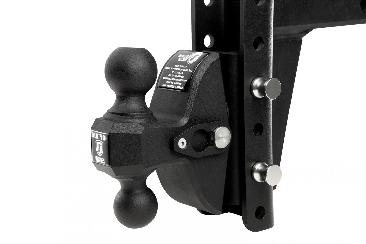 Heavy Duty Road Suppressor Dual Ball BulletProof Hitch BulletProof Hitches