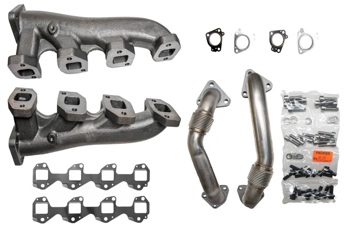 High Flow Cast Manifolds and Up Pipes 01-16 Duramax Dan's Diesel Performance Dans Diesel Performance