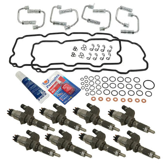 compare product INJECTORS & INSTALL KIT CHEVY/GM 6.6L DURAMAX LB7 2001-2004