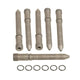 ISB Injector Connector Feed Tubes Set Dodge 5.9L Cummins 1998.5-2002 BD Diesel